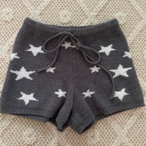 Garage fuzzy pajama shorts